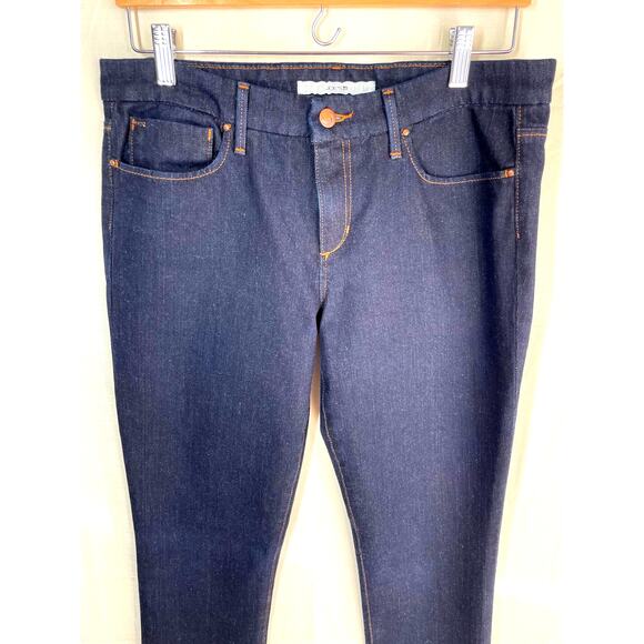 JOE'S Cigarette Fit Dark Wash Denim Jeans Size 30 Mid Rise Straight Leg Classic - Picture 3 of 15
